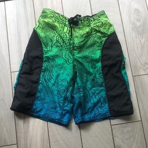 Old navy boys size 10-12 drawstring swim trunks